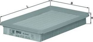 Воздушный фильтр Mahle для Fiat Uno I 1985-1996. Артикул LX 510