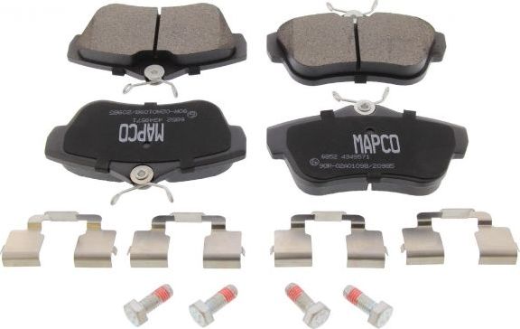 Тормозные колодки MAPCO. Артикул 6852