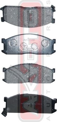 Тормозные колодки Akyoto Packing AKYOTO. Артикул AKD-1048
