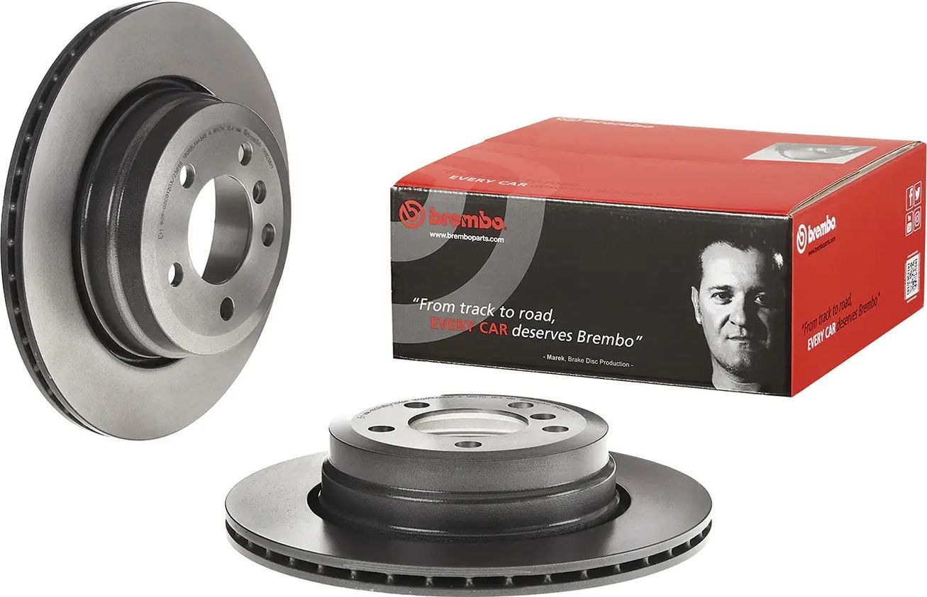 Тормозной диск Brembo PRIME LINE - UV Coated. Артикул 09.B268.11