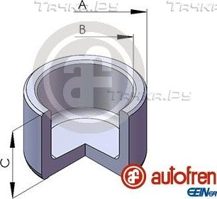 Поршень тормозного суппорта Autofren Seinsa (алюминий). Артикул D025687