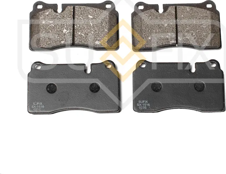 Колодки тормозные передние (Sufix). Артикул SX1516