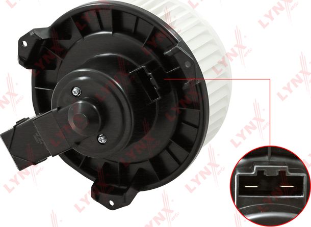 Вентилятор, мотор печки (отопителя) салона LYNXauto. Артикул RF-1619