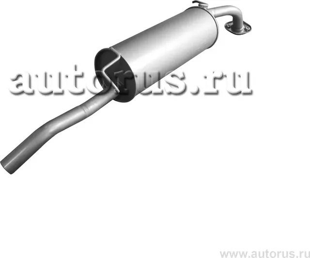Глушитель основной (задняя часть) Geely MK Ижорский глушитель 136460. Артикул 136460