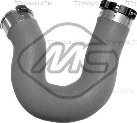 Патрубок интеркулера Metalcaucho. Артикул 98469