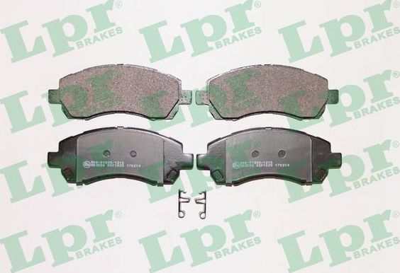 Тормозные колодки LPR. Артикул 05P1025