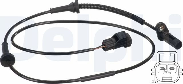 Датчик ABS Delphi для Volvo XC90 I 2002-2014. Артикул SS20489