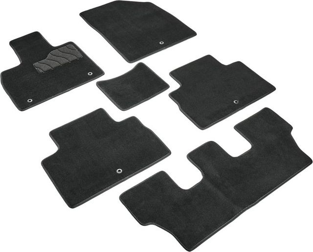 Коврики Seintex ворсовые для салона Hyundai Palisade I 2018-2026. Артикул 96088