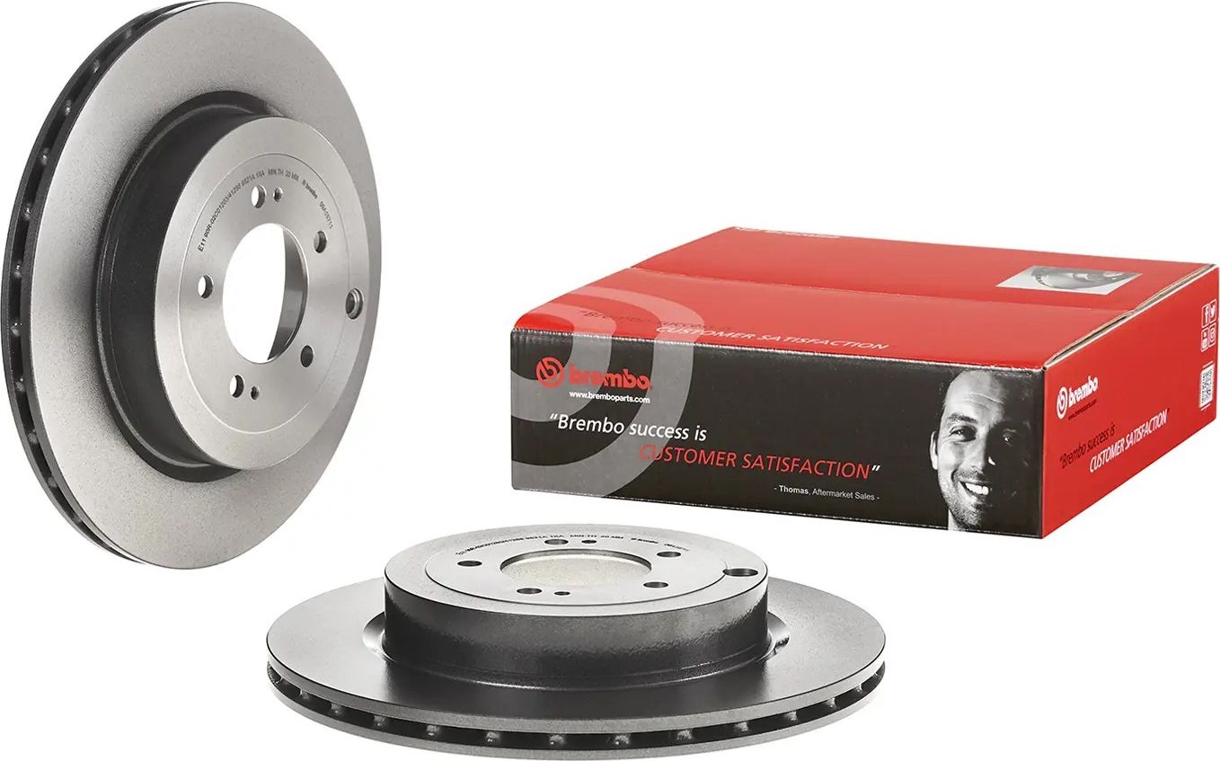 Тормозной диск Brembo PRIME LINE - UV Coated. Артикул 09.A197.11