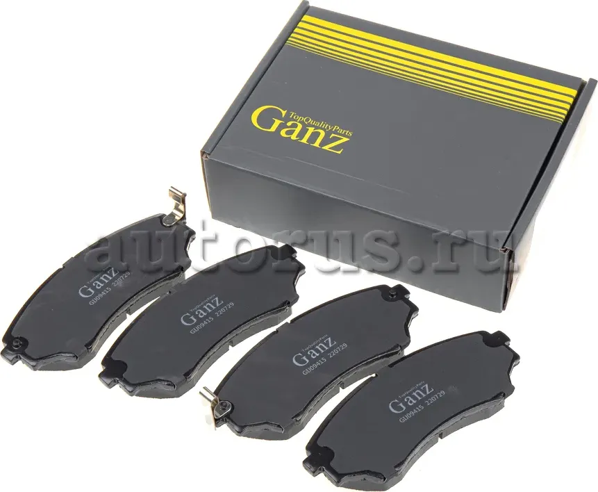 Колодки передние (Ganz). Артикул GIJ09415