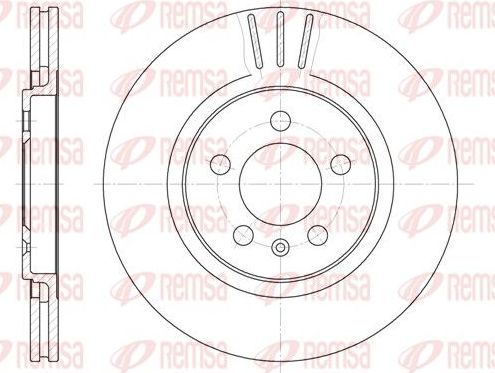 Тормозной диск Remsa. Артикул 6293.10