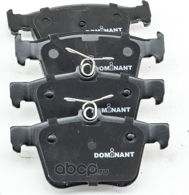 Колодки тормозные дисковые задние (Dominant). Артикул AW0070100004
