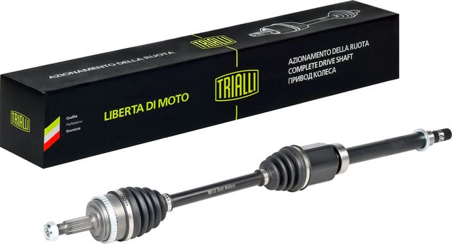 Полуось (привод в сборе, приводной вал) Trialli передняя правая для Lada Vesta I 2019-2026. Артикул AR 853