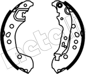 Тормозные колодки Metelli. Артикул 53-0719