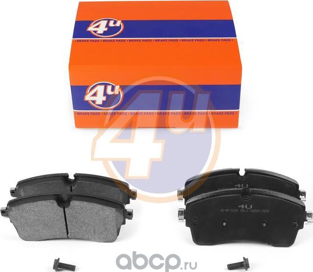 КОЛОДКИ ПЕР LAND ROVER RANGE ROVER EVOQUE (L538) RANGE ROVER IV (L405) RANGE ROV (4U). Артикул 4UBP0220