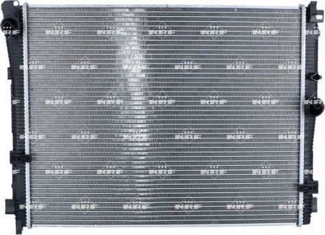Радиатор охлаждения двигателя NRF (алюминий). Артикул 550210