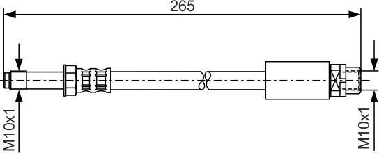 Тормозной шланг Bosch. Артикул 1 987 476 359
