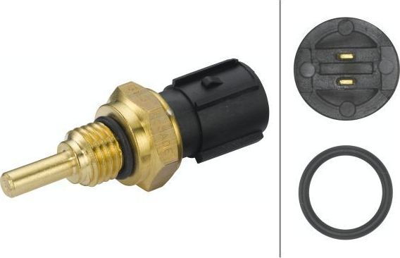 Датчик температуры охлаждающей жидкости Hella. Артикул 6PT 009 107-511