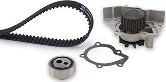 Помпа (водяной насос) с комплектом ремня ГРМ Gates PowerGrip® для Fiat Ulysse I 1994-2002. Артикул KP25215XS-1