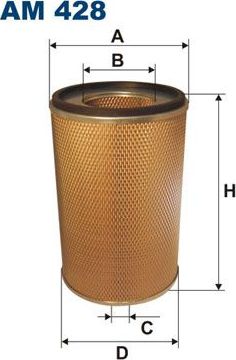 Воздушный фильтр Filtron. Артикул AM 428