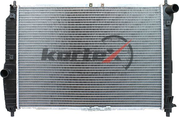 Радиатор. Chevrolet Aveo 05- 1,2-1,4 (мех.) под конд. (Kortex). Артикул KRD1004