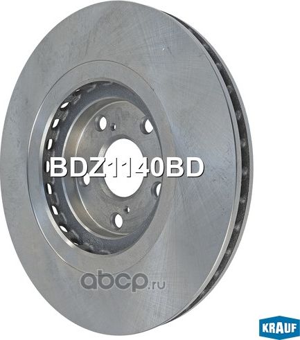 Диск тормозной Krauf. Артикул BDZ1140BD