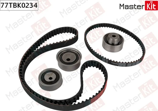 77TBK0234 Комплект ремня ГРМ Mitsubishi GALANT (DJ_  ED_  EF_) 2003 - (Master KIT). Артикул 77tbk0234