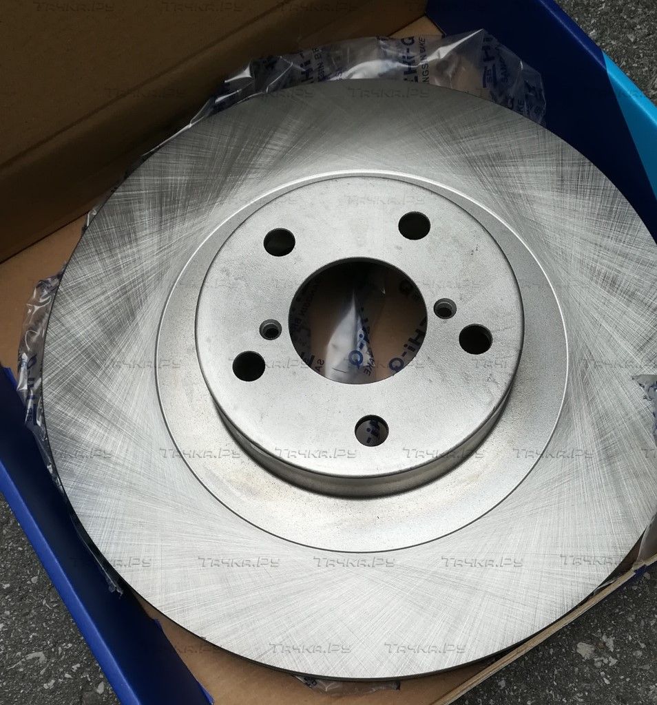Тормозной диск Sangsin Hi-Q передний для Subaru Impreza I 1994-2000. Артикул SD4701