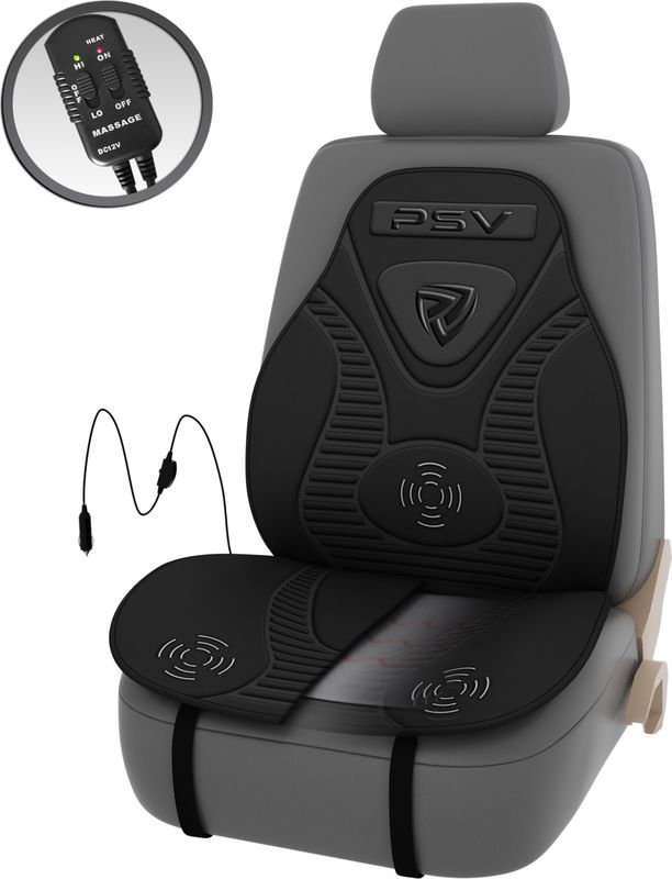 Накидка с подогревом и массажем PSV "MH2" 3-х режимный (Черный). Артикул 132257