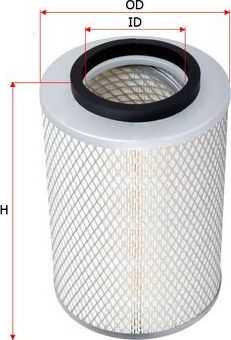 Воздушный фильтр Sakura. Артикул A-6809