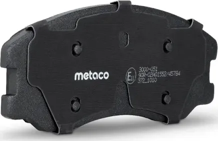 Колодки тормозные CHEVROLET CAPTIVA 06- перед. (Metaco). Артикул 3000051