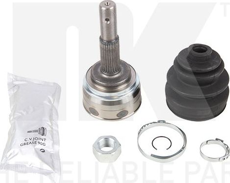 Шрус внутренний (граната) NK для Nissan Sunny N14 1990-1995. Артикул 512208