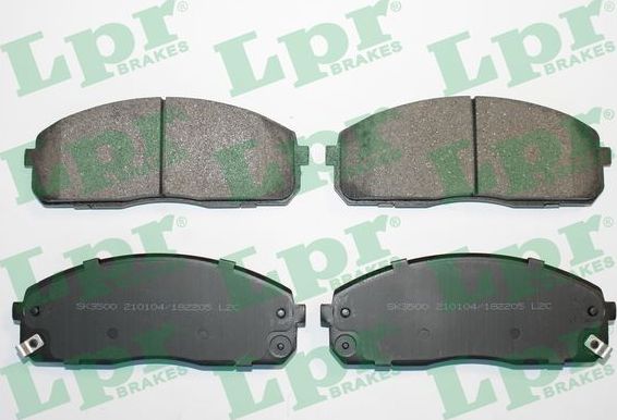 Тормозные колодки LPR. Артикул 05P2205