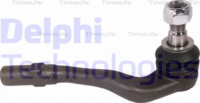 Наконечник рулевой тяги Delphi правый внешний для Mercedes-Benz C-Класс III (W204, C204) 2007-2015. Артикул TA2573