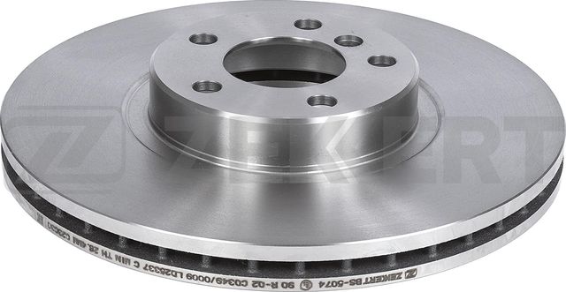 Тормозной диск Zekkert. Артикул BS-5074