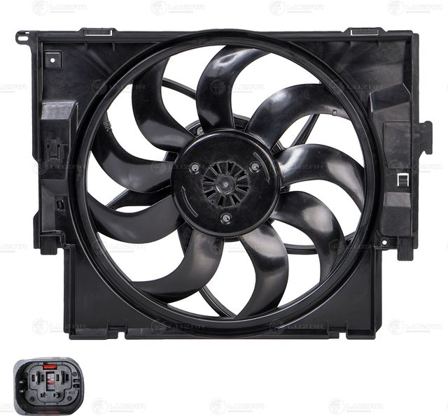 Вентилятор радиатора двигателя Luzar для BMW 3 VI (F3x) 2011-2018. Артикул LFK 2603