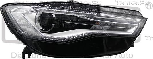 Фара передняя основная DPA правая для Audi A6 allroad III (C7) 2012-2018. Артикул 99411785402