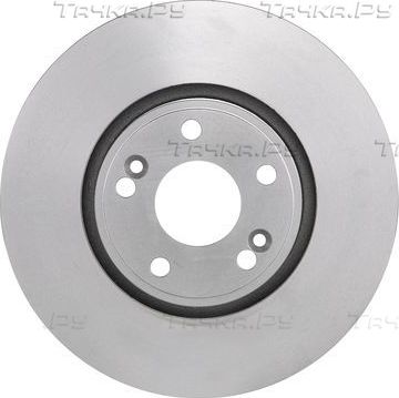 Тормозной диск Bosch передний для Renault Laguna II 2001-2007. Артикул 0 986 478 743