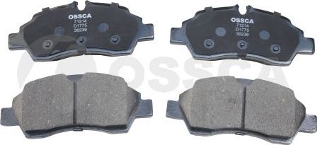 Тормозные колодки OSSCA. Артикул 71214
