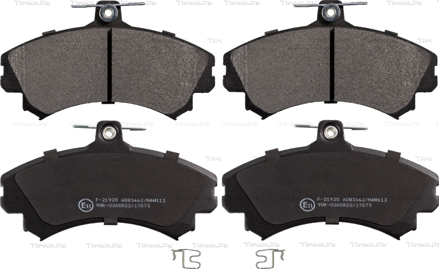 Тормозные колодки Blue Print передние для Volvo S40 I 1995-1999. Артикул ADC44251
