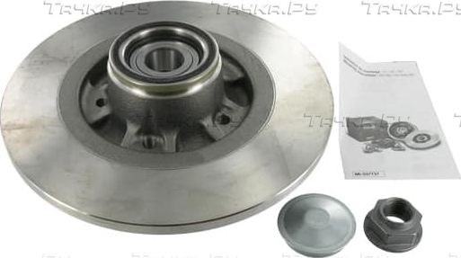 Диск тормозной с интегрированным подшипником SKF задний для Renault Kangoo II 2008-2026. Артикул VKBD 1018