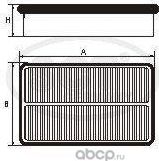 Воздушный фильтр SCT-Germany. Артикул SB 2173