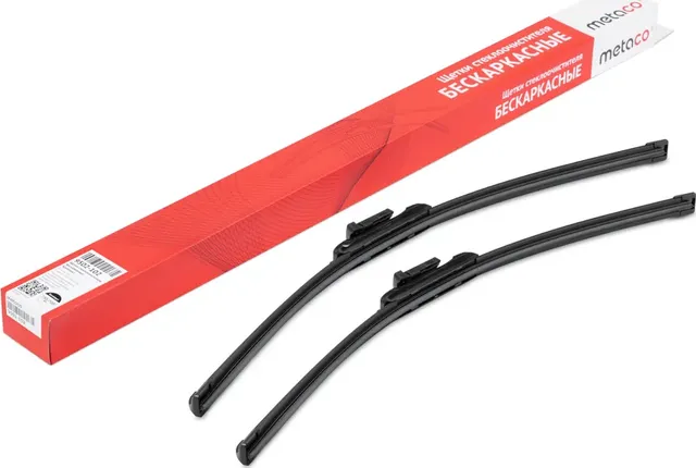 Щетки стеклоочистителя (к-кт) 750/700мм (Metaco). Артикул 9502102