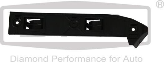 Кронштейн бампера DPA передний правый для Volkswagen Bora 1998-2013. Артикул 88070143302
