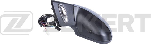 Зеркало боковое (в сборе) Zekkert левое для Peugeot 308 I 2007-2014. Артикул SP-4293