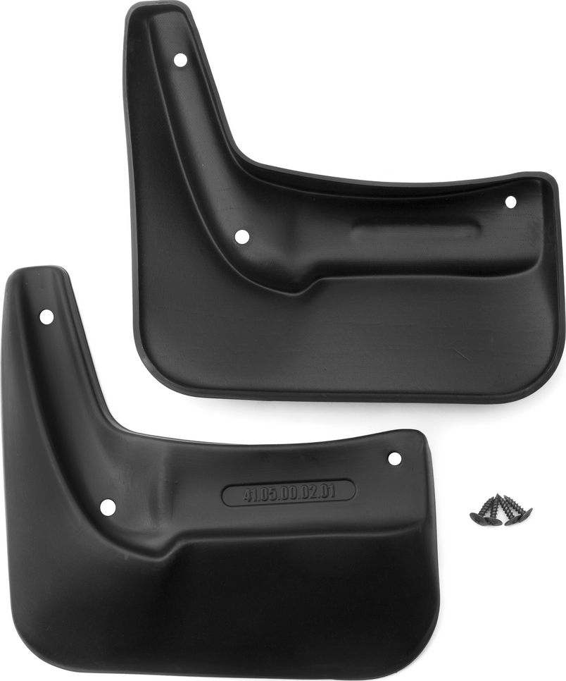 Брызговики REIN Стандарт задняя пара для Renault Logan I 2009-2014. Артикул REIN.41.05.E10