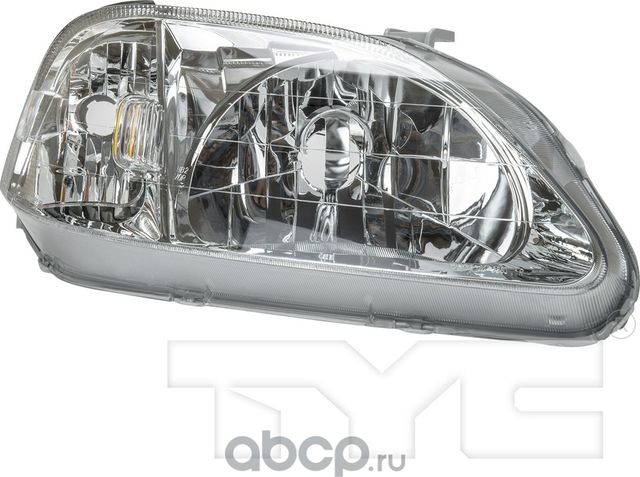 Фара правая SKODA RAPID 2015- ELECTRIC W/MOTOR (TYC). Артикул 20-f131-05-2b