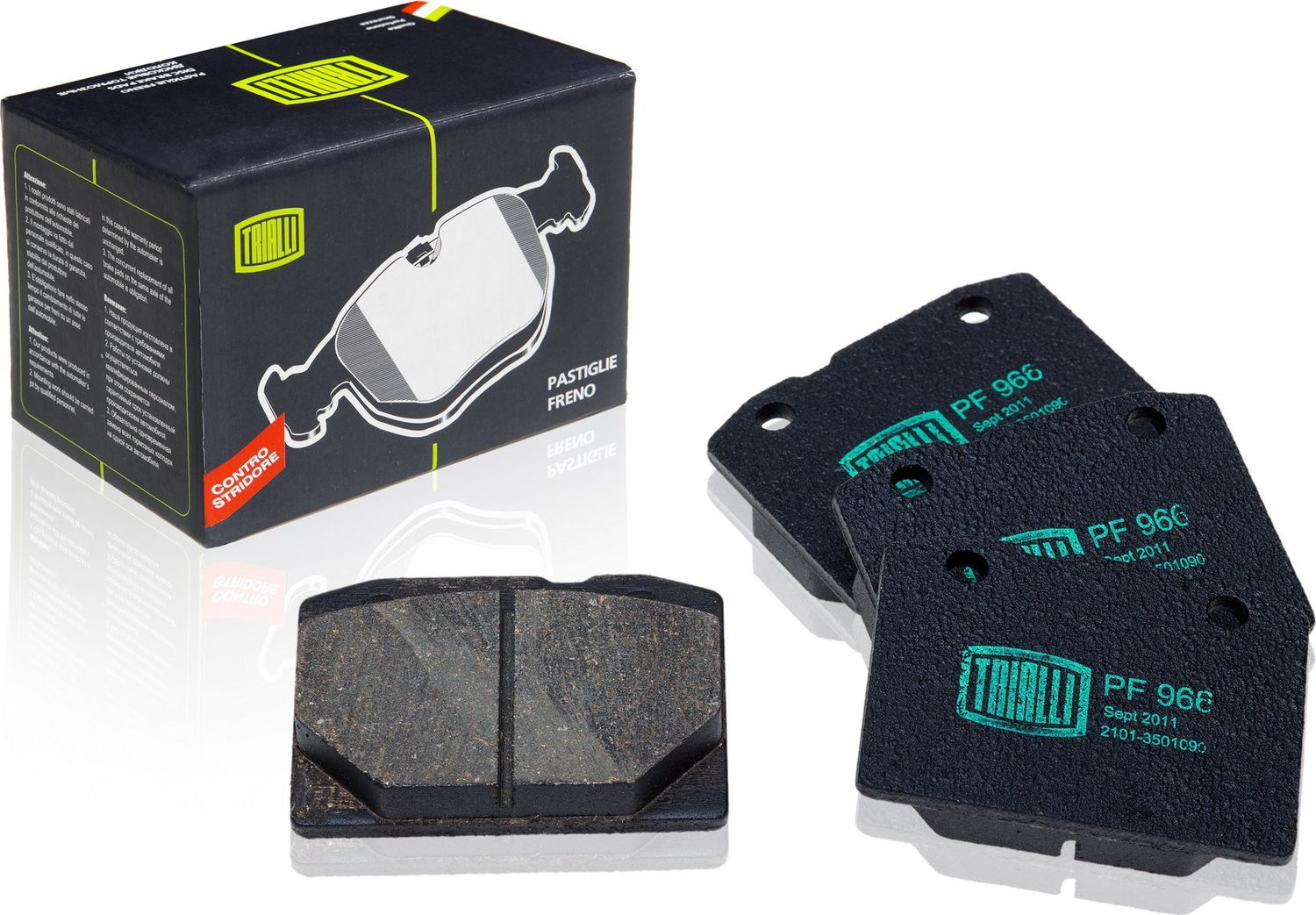 Тормозные колодки Trialli. Артикул PF 966