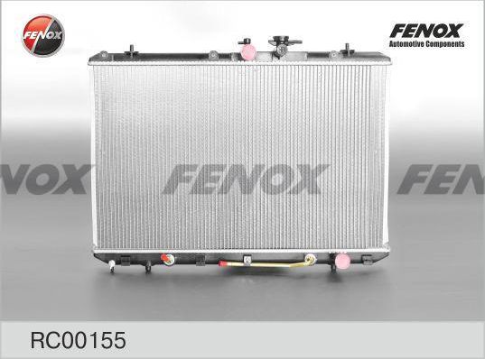 Радиатор охлаждения двигателя Fenox для Toyota Highlander II (U40) 2007-2014. Артикул RC00155