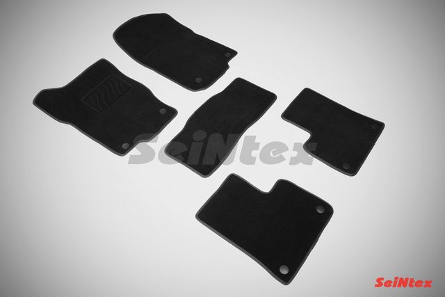 Коврики текстильные Seintex на нескользящей основе для салона Mercedes-Benz M-Класс (ML) W166 2011-2015. Артикул 85237